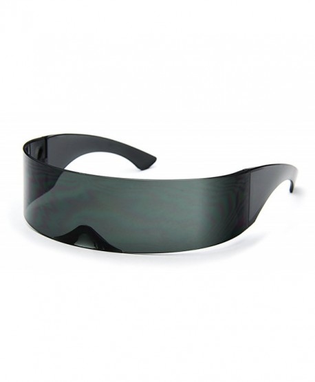 Futuristic Shield Sunglasses Monoblock Cyclops 100 Uv400 Black Cx11nz3kl4b 