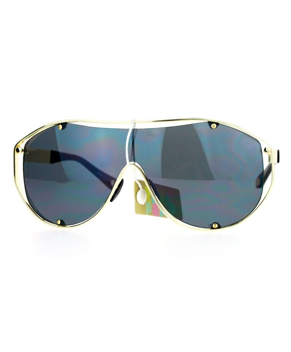 Aviator Sunglasses Fashion Futuristic Oversized