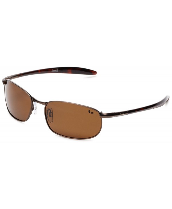 Roadster Polarized Rimless Sunglasses - Matte Brown - CA11DA2NRXX