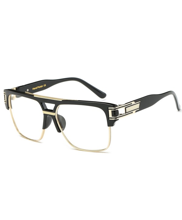 Men's Alloy Square Sunglasses Large Sunglasses UV Protection Black  Sunglasses Brand Designer Z1585U - AliExpress