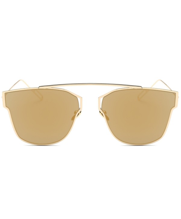 Classic Sunglasses Mirrored Sj2038 Sj1008 1008c8 Gold Frame Gold Mirrored Lens Ca12ej5k2u1