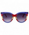 Gobiger Oversized Sunglasses Designer Blue red