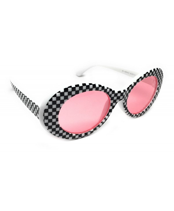 Oval Round Retro Sunglasses Color Tint Or Smoke Lenses 祝開店！大放出セール開催中 