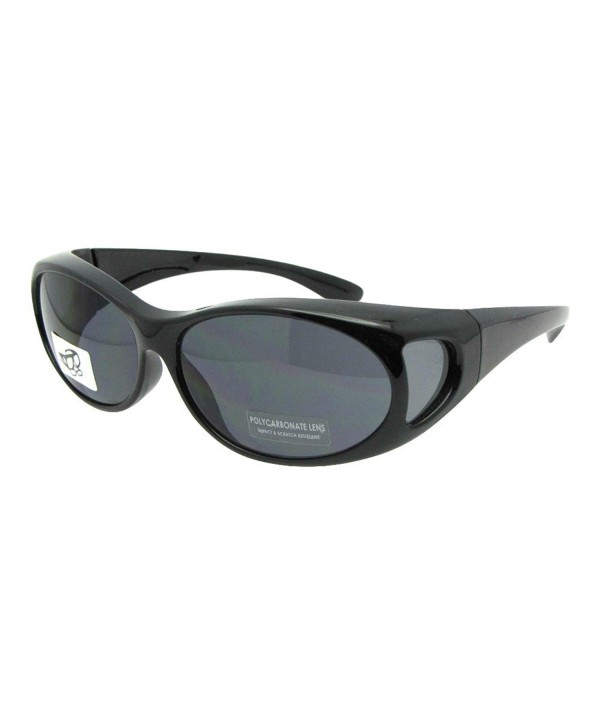 Small Non Polarized Fit Over Sunglasses Style F3 - Black Frame ...